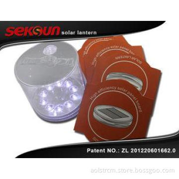 Environmental Emergency Outdoor Solar Power Lantern Lights